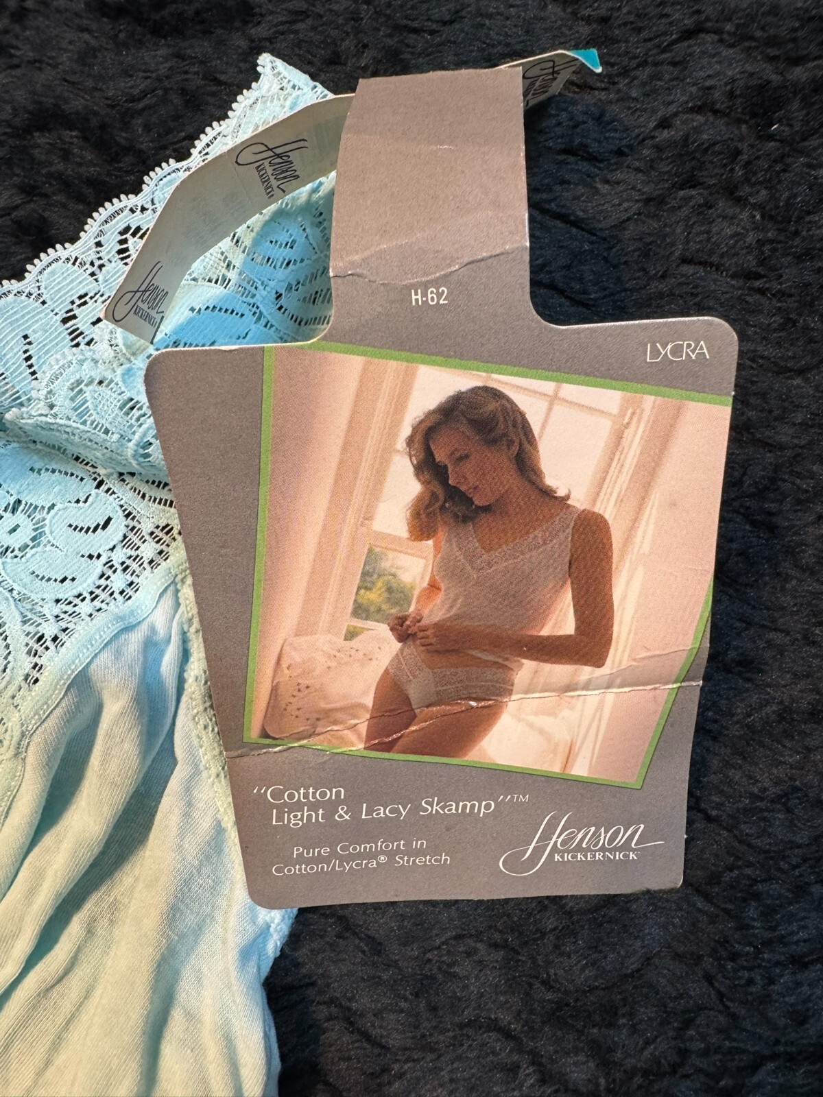 NWT VINTAGE HANSON KNICKERNICK 88% COTTON 12% LYCRA LACY BRALETTE BRALET SET LOT