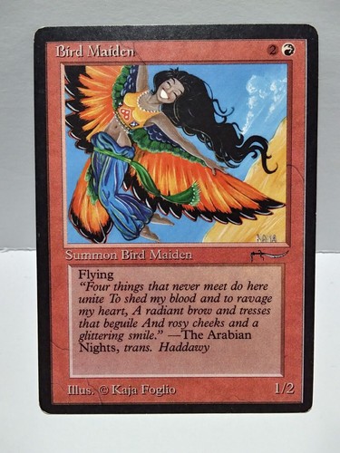 MTG Bird Maiden Arabian Nights Regular Common EBay
