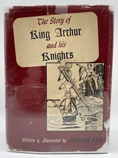 The Story of King Arthur and his Knights 1933 Howard Pyle 1933 hardcover Rare