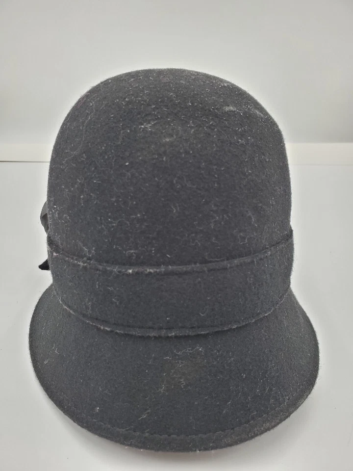 Gymboree Cloche 100% шерсти шляпа с цветком размер от 6 до 12 месяцев - Изображение 4 из 4