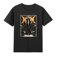Hecate Triple Moon Goddess Wiccan Wicca Pagan Witch T-Shirt