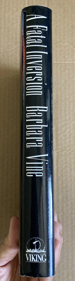 A Fatal Inversion Barbara Vine SIGNED & Personally Inscribed by Ruth Rendell 1st - Image 3 of 4