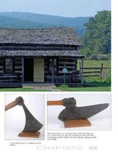 Primitive American Tools Guide Log Homes Blacksmith Era - Picture 2 of 5
