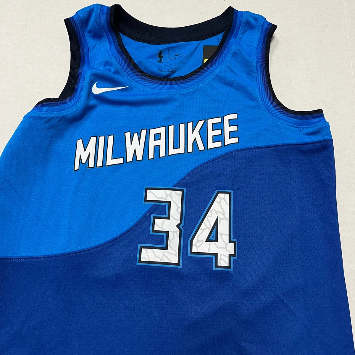 Giannis Antetokounmpo Bucks – City Edition Nike NBA Swingman Jersey