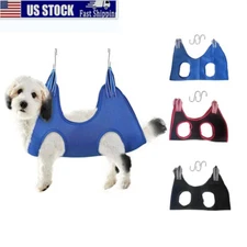 Pet Dog Grooming Hammock Harness Dog Cat Hammock Restraint Bag Helper Breathable
