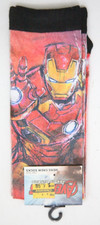 New Avengers 1 Pair Men's Crew Socks Marvel Age Of Ultron Sock Size 10-13 BB666