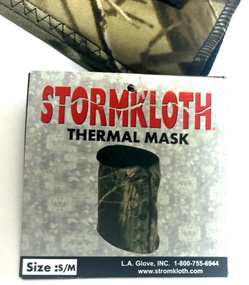 MASCARILLA FACIAL TÉRMICA STORMKLOTH REALTREE PASAMONTAÑAS RESISTENTE AL AGUA Y AL VIENTO TALLA S/M Foto 3 de 4