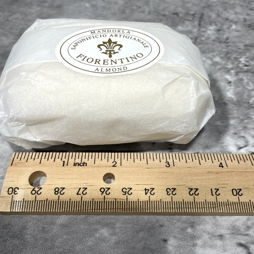 Saponificio Artigianale Fiorentino Handmade Tuscan Soap 7.2 oz Almond Bar New - Picture 2 of 3