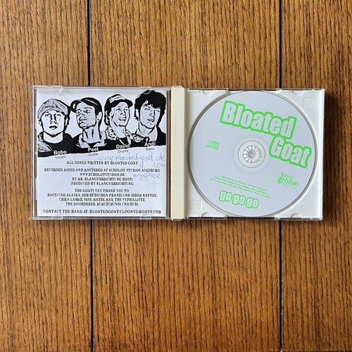 Bloated Goat - Go Go Go CD Loony Groove Records - Picture 3 of 3