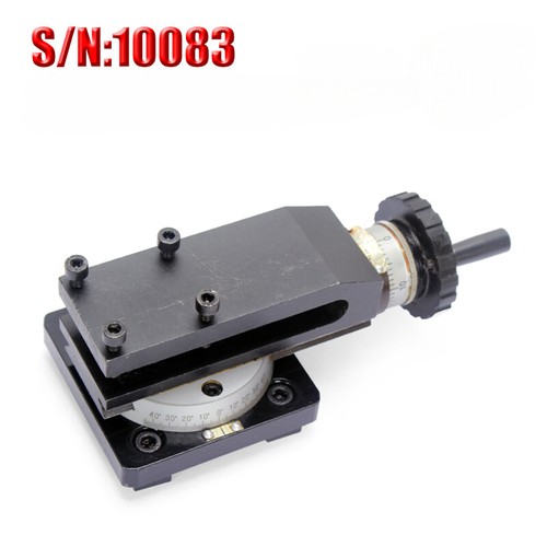 Mini Lathe Machine Tool S/N: 10154 Double Slot Tool Holder Rotatable Angle Tool - Picture 10 of 10
