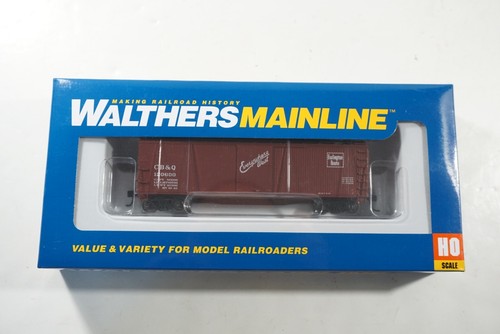 Carro de carga de madera USRA Walthers Mainline 40' escala HO, CB&Q 120600, nuevo en caja | Zustand: New