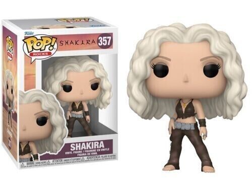 FUNKO SHAKIRA -WHEREVER/WHATEVER  3.75"" POP ROCKS #357 POP! VINYL FIGURE