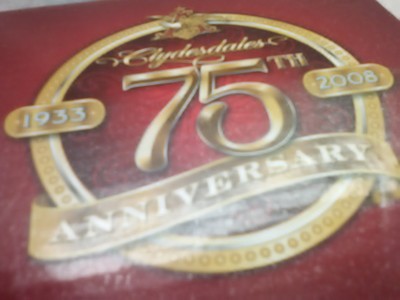 budweiser 75th anniversary stein