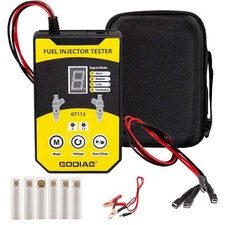 GODIAG GT113 Universal Fuel Injector Tester Cleaner for Car Motorcycle Universal