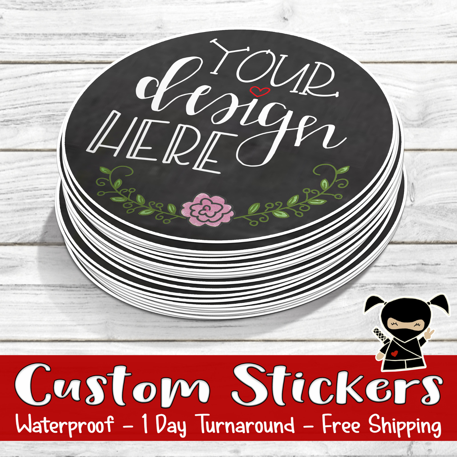 Custom stickers | Die Cut Product Labels | Business Logo Stickers | Bulk Decals