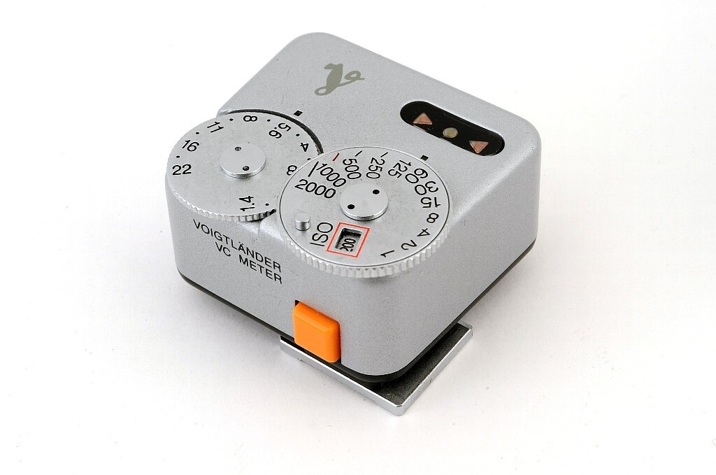 VOIGTLANDER VC METER Silver Light Meter Fujifilm From Japan VOIGTLANDER VC METER Silver Light Meter Fujifilm From Japan