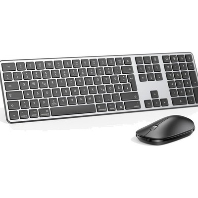 Bluetooth-Mac-Tastatur, Kabellose Tastatur und Maus für Apple MacBook Pro/Air