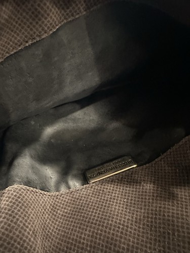 Borsa a tracolla Bottega Veneta scamosciata marrone scuro *tracolla non originale* - Foto 5 di 7