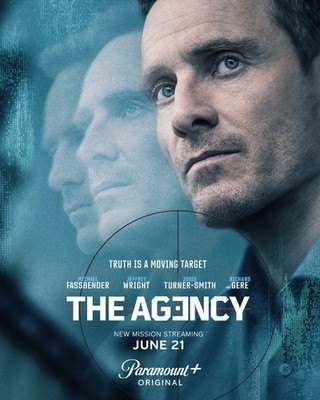 The Agency Michael Fassbender Paramount Plus Series Poster