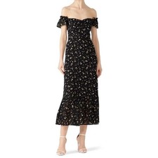 Reformation Venezia Butterfly Floral Dress size 2