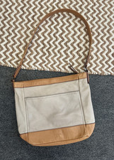 Margot New York Purse Soft Leather Tote Shoulder Bag Tan Beige Classic Purse