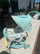 Vintage Graco Stroller Infant Toddler Foldable 1980’s Style