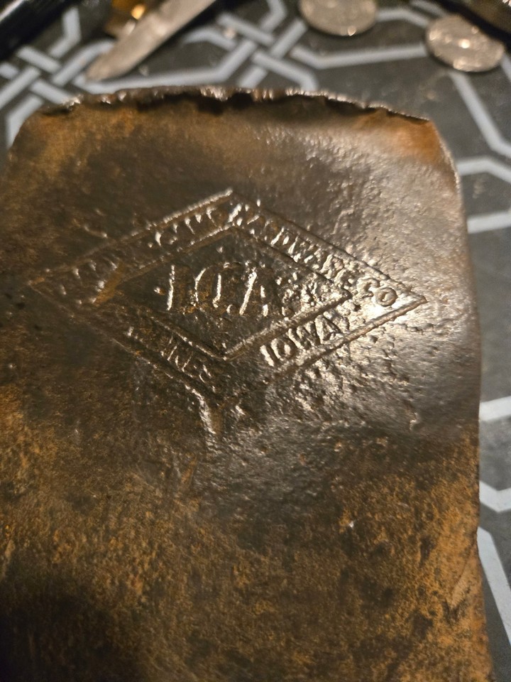 Des Moines, Iowa Brown Camp Hardware Stamp