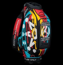 Scotty Cameron Hawaiian Open 2025 Tour Staff Bag Hula Paint Drip
