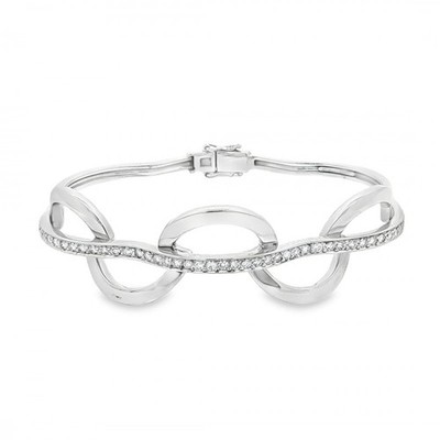 ALFIERI & St JOHN Armband Diamanten ct 1,05 18 kt Gold Damen