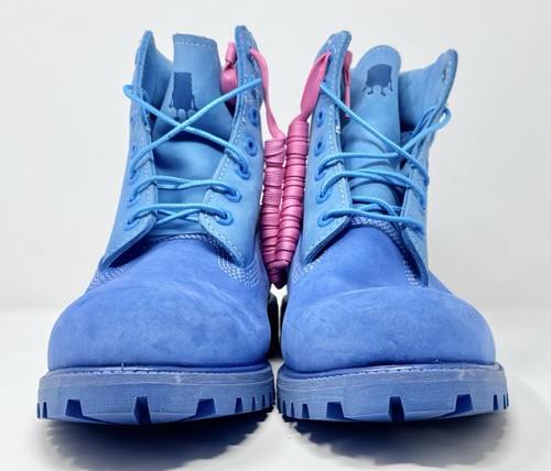 Timberland 6" Premium SpongeBob blau wasserdicht Stiefel TB0A22T4 J45 Größe 11,5 - Bild 4 von 10