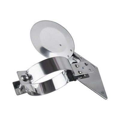 Stainless Steel 4 Inch Rain Cap for Exhaust Systems Vertical Pipe Protection