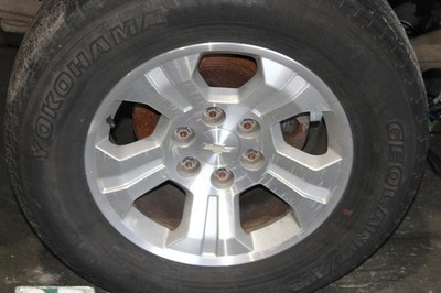 14 SILVERADO 1500 PICKUP Wheel 18x8.5 RD1 Factory OEM 5 Five Spoke Polished Rim