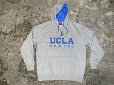 Colosseum UCLA Bruins Pullover Sweatshirt Hoodie Gray, Size Large L Mens