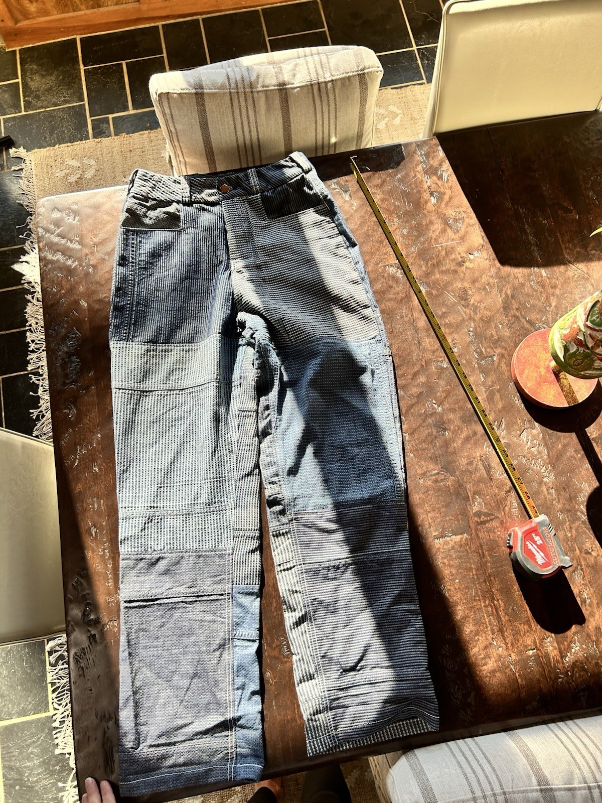 Hargan Denim Custom Patchwork Handcrafted Jeans W… - image 11