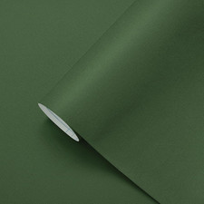 17.7" X118" Dark Green Peel and Stick Wallpaper Green Contact Paper Waterproof S
