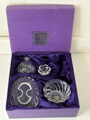RCR Crystal Occasions Satin Beauty Set 24% Blei 4 Stück Lila Box