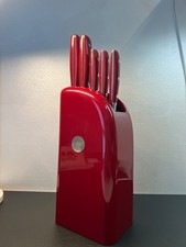 Set coltelli da cucina Berkel + ceppo (edizione classic line rossa)