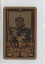 1983 Perma-Graphics/Topps Credit Cards Gold Bill Madlock #150-SSA8308