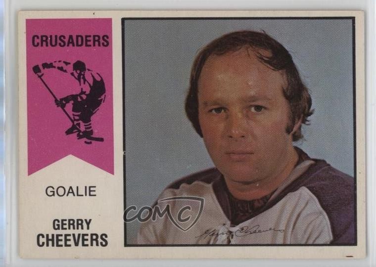 1974-75 O-Pee-Chee WHA Gerry Cheevers #30 HOF