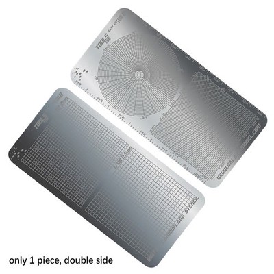 T06A02 Stainless Ultra-thin Masking Sheet Easy Cutting Type Board Hobby Tools