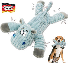 Hundespielzeug aus Baumwolle f&uuml;r Welpen und Hunde - robustes Pl&uuml;sch, ger&auml;uscharm