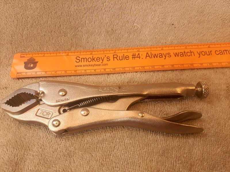  Vise Grip The Original Irwin Locking Pliers 7CR Tested Works!! Dewitt See Pix!!