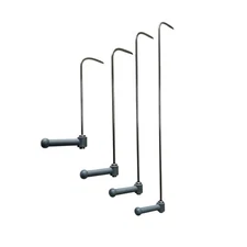 Universal PDR INOX 4-Piece 360° Rotating Paintless Dent Repair Rod Set – Hardene