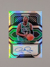 2020 Panini Prizm Celtics PAUL PIERCE Silver Penmanship Auto PE-PPI