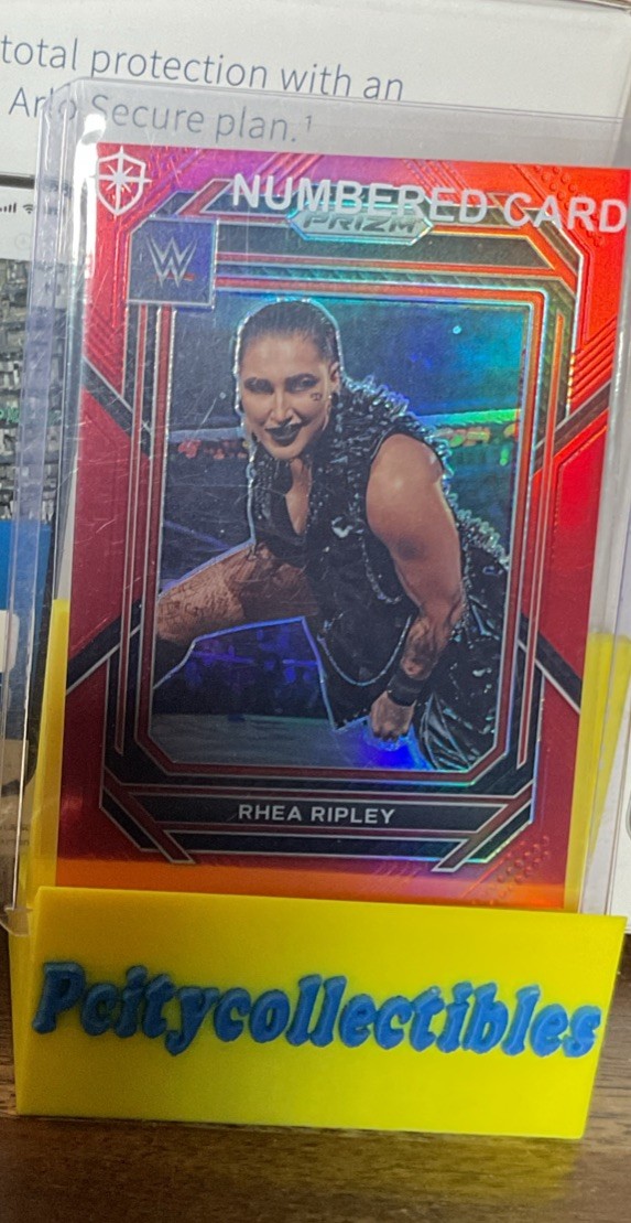 2023 Panini Prizm WWE - Rhea Ripley #134 Red Prizm /299