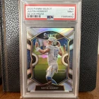 2020 Panini Select Justin Herbert RC Silver Prizm Concourse #44 PSA 9 Chargers