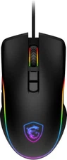 MSI Forge GM300 Lightweight Gaming Mouse USB RGB, up to 7200 DPI, Black