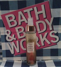 Bath Body Works WARM VANILLA SUGAR Diamond Shimmer Mist LIMITED EDITION NEW