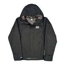 Helly Hansen Waterproof Jacket - Large Black ...