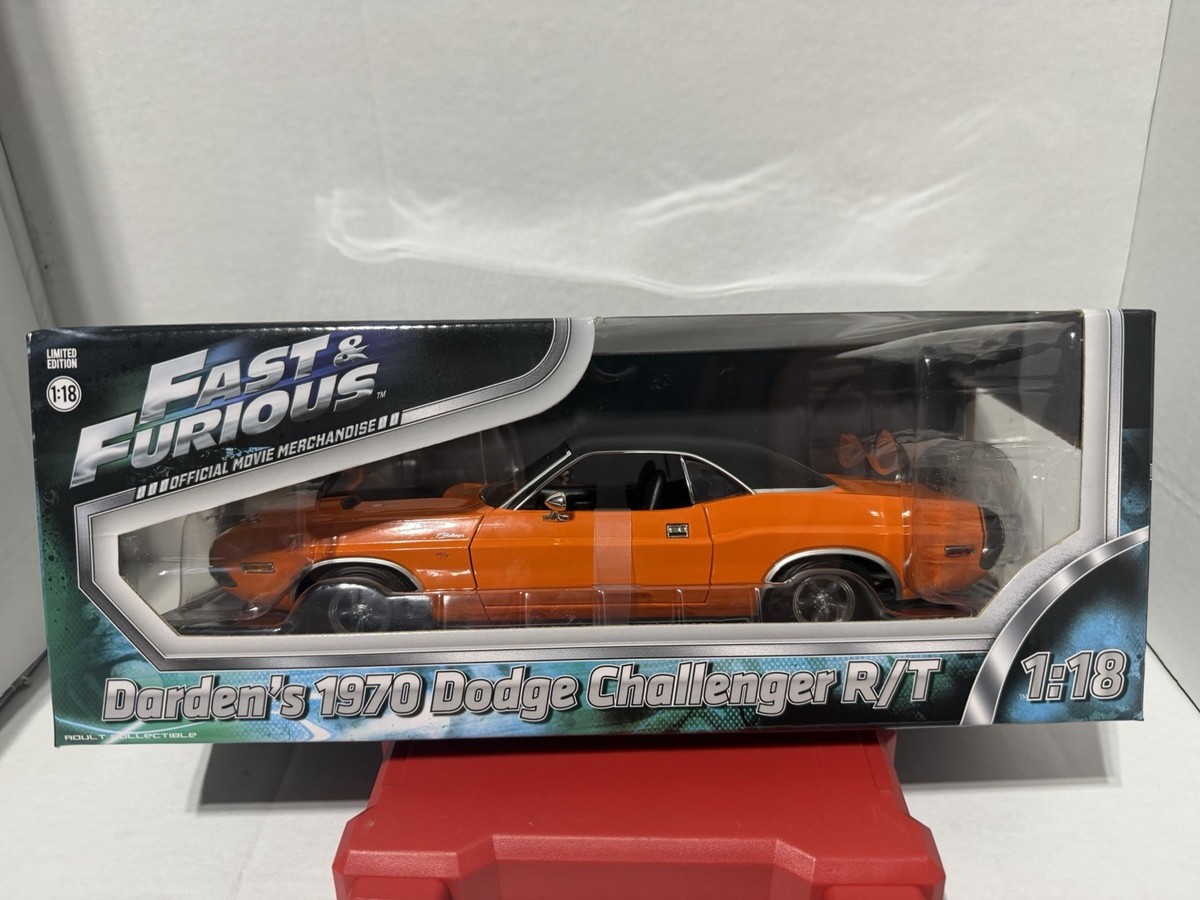 Fast & Furious Darden's 1970 Dodge Challenger R/T Orange 1:18